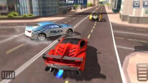 City Cops Street Pursuit