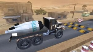 Explosive Rescue Truck